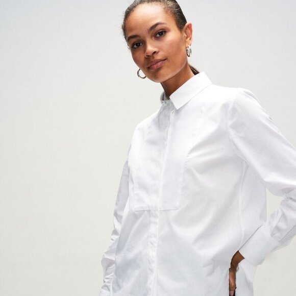 Massimo Dutti Tuxedo Shirt - Picture 1 of 4